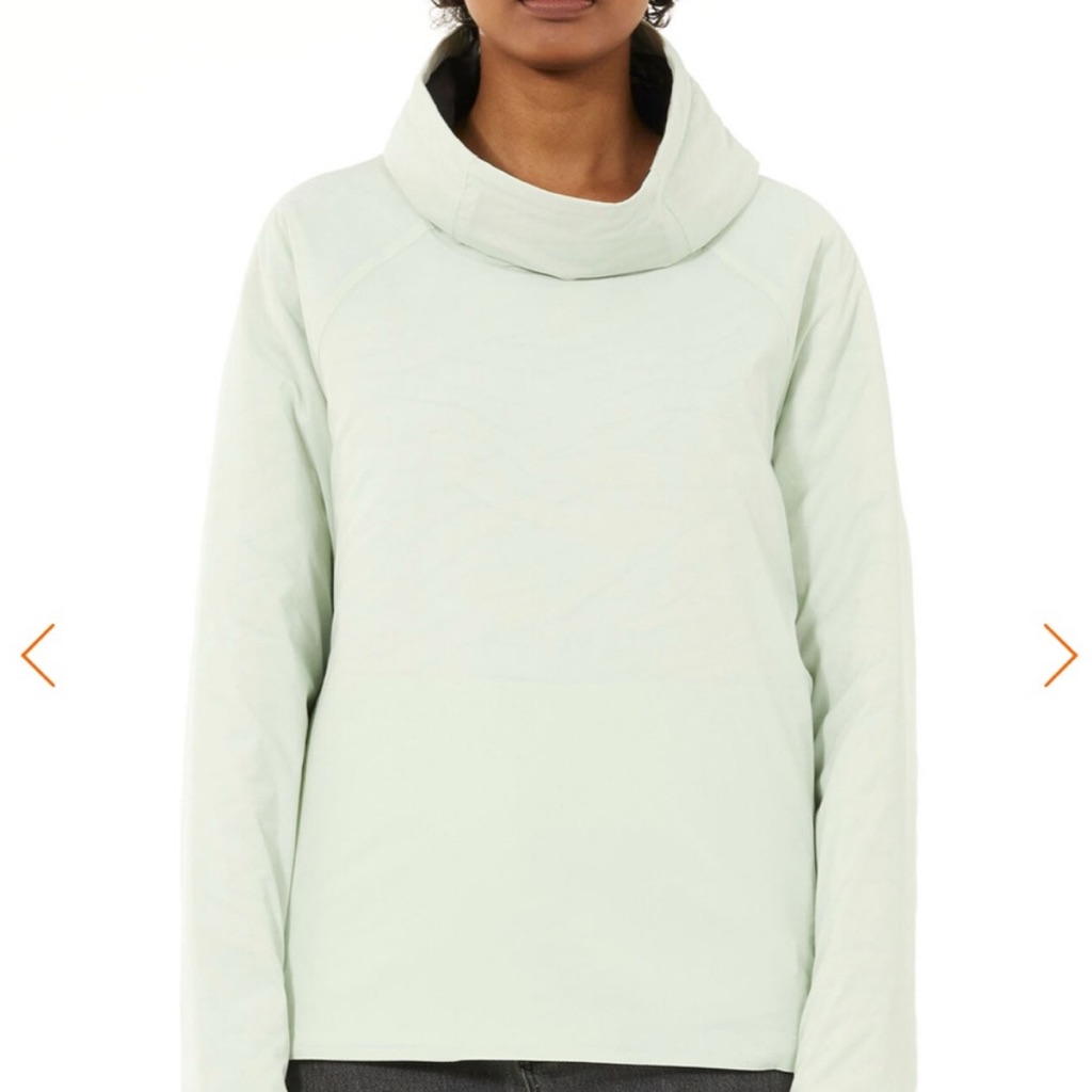 Icebreaker Merinoloft Westerly Long Sleeve Pullover Top In Frost